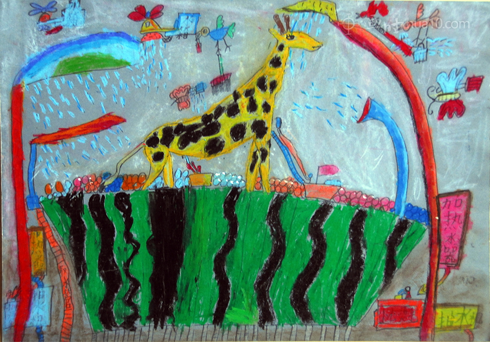 31-《给长颈鹿洗澡》-黑龙江