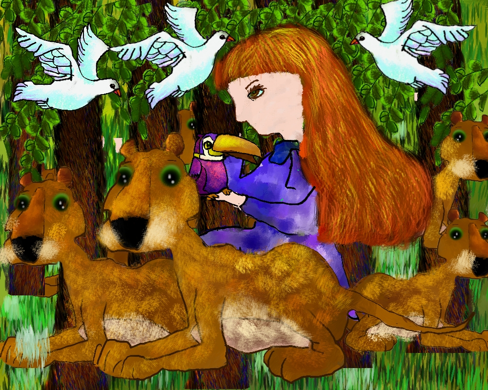 我和动物做朋友