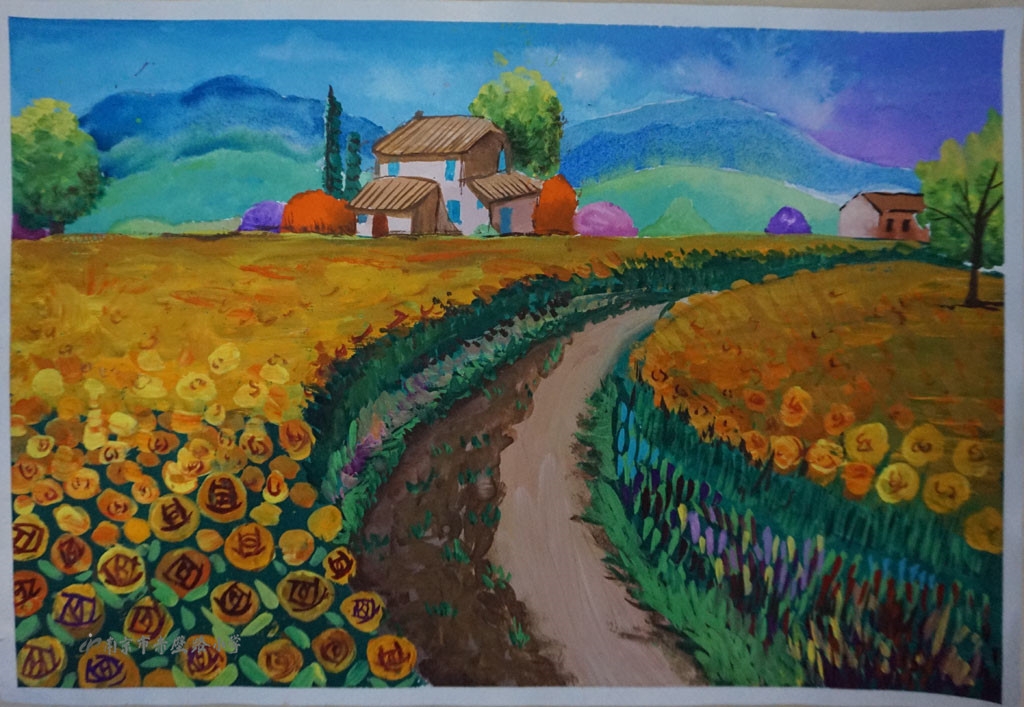 《原野》徐之晗 10岁(指导教师:刘敬宾)