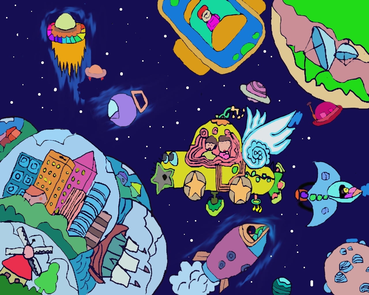 太空版一带一路-淄博市-高新区第八小学傅小艺