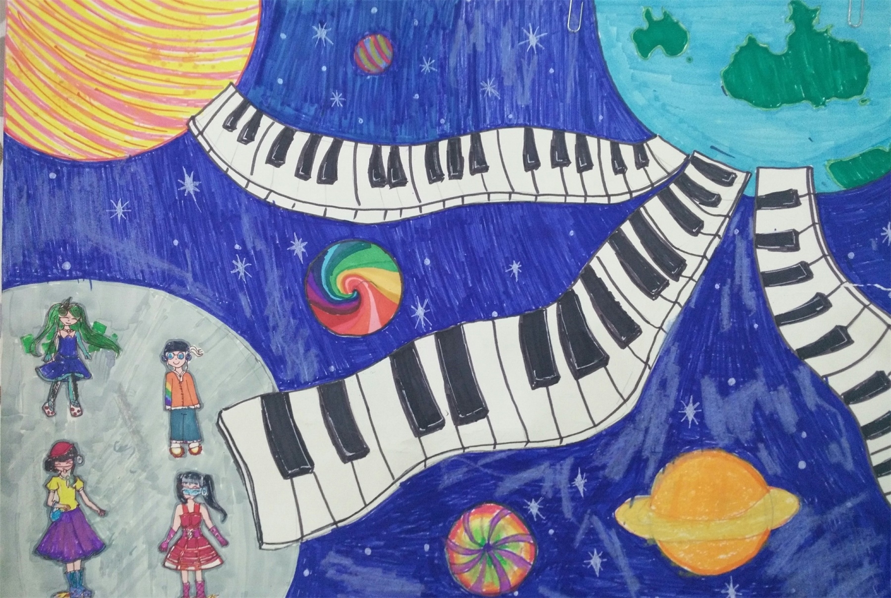 《星际旅游》-兰州市-秦安路小学马宁悦