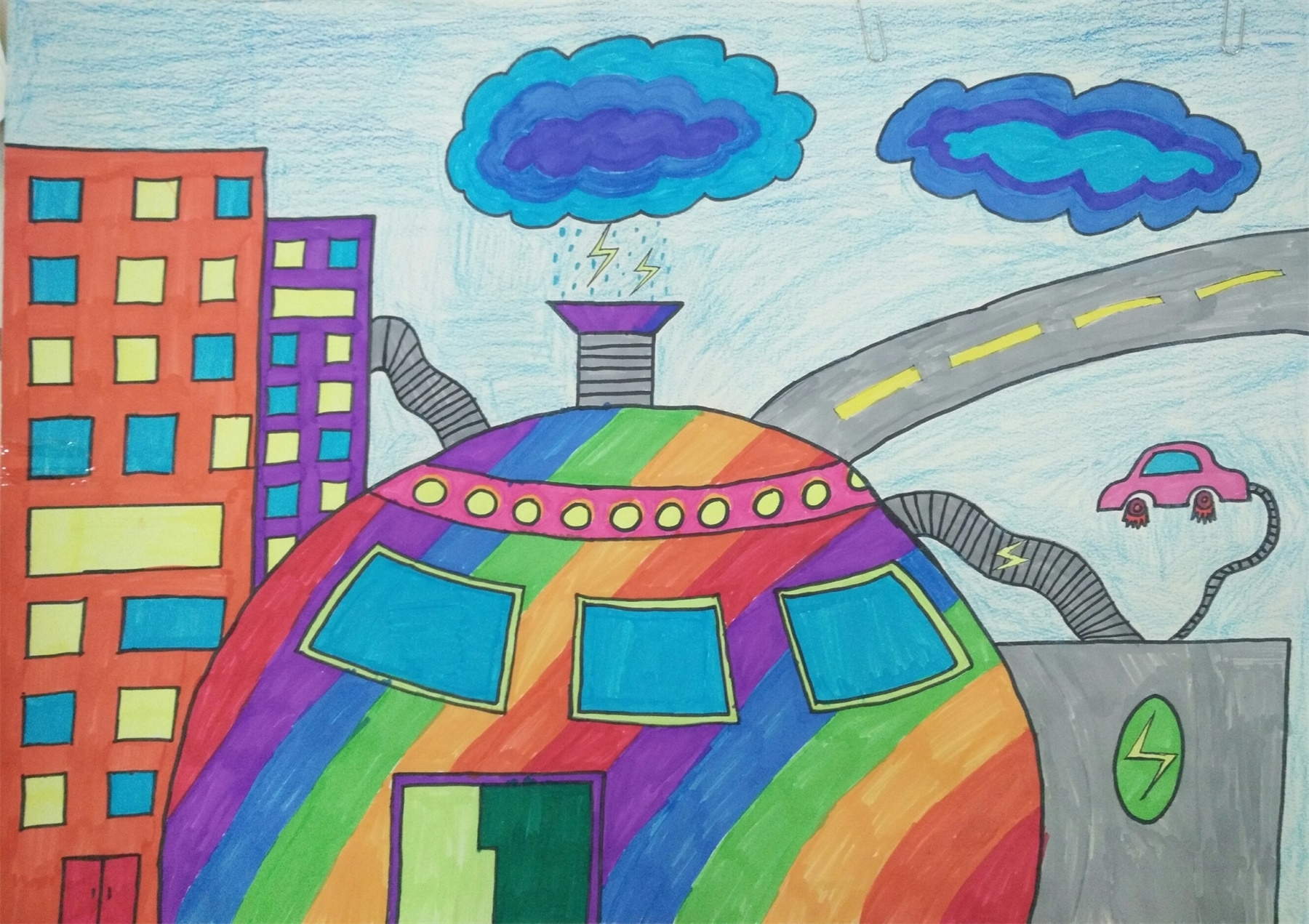 《雷电收集器》-兰州市-秦安路小学郭莘源