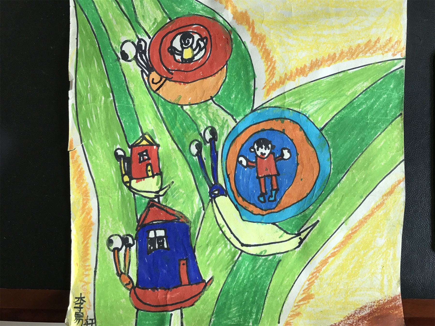 我的蜗牛屋-兰州市-城关区一只船小学李易轩