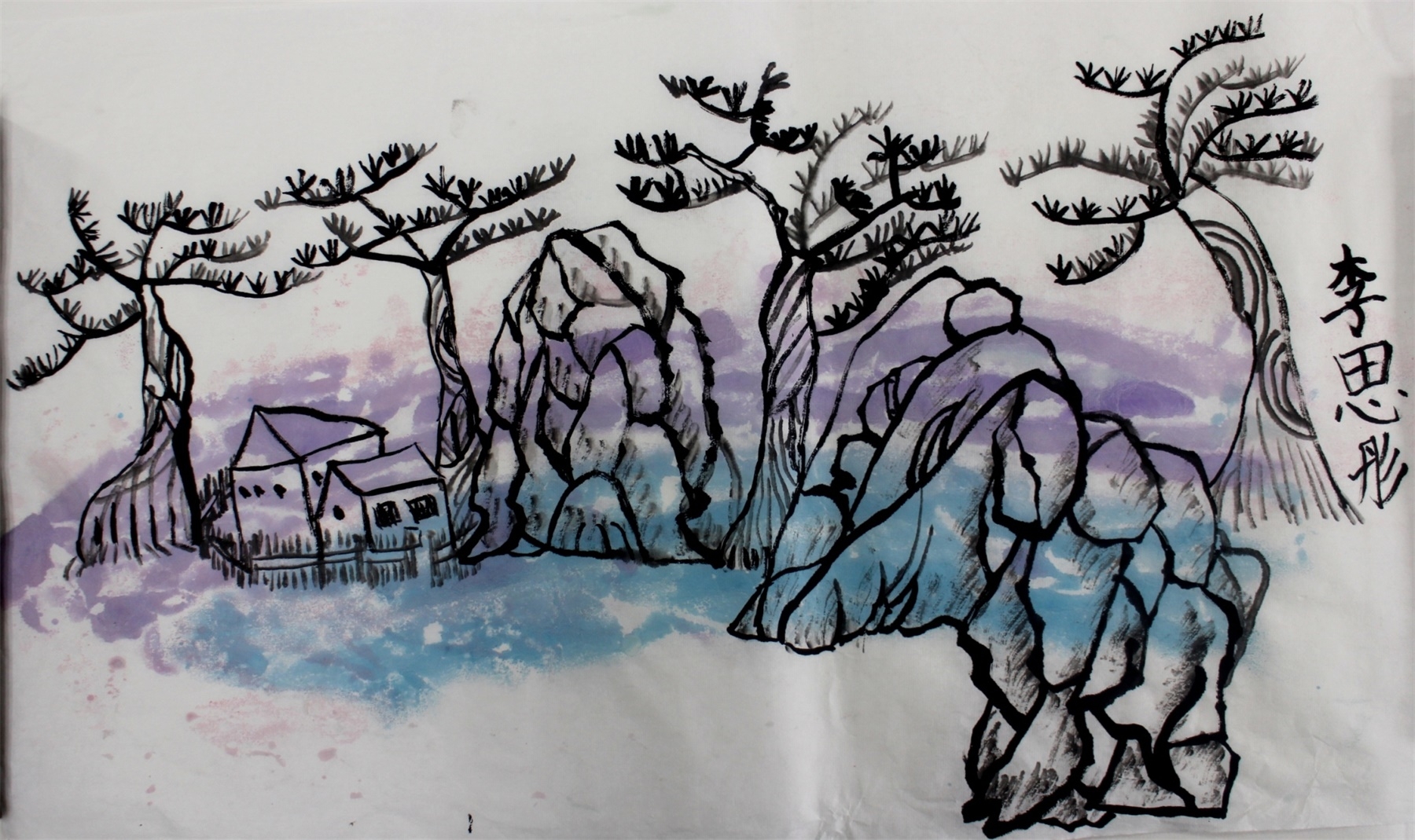 边塞风光-深圳市-深圳市罗湖区东晓小学李思彤